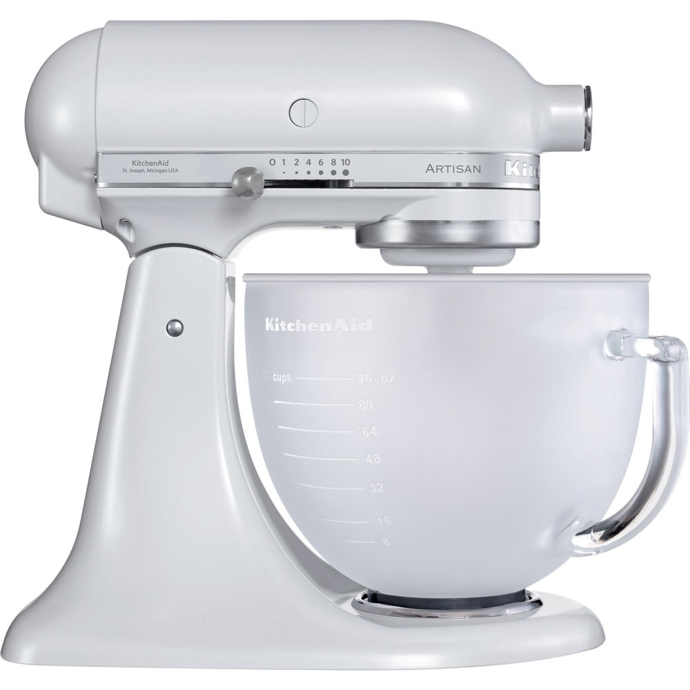 48 L KitchenAid ARTISAN Stand Mixer Frosted Pearl 5KSM156