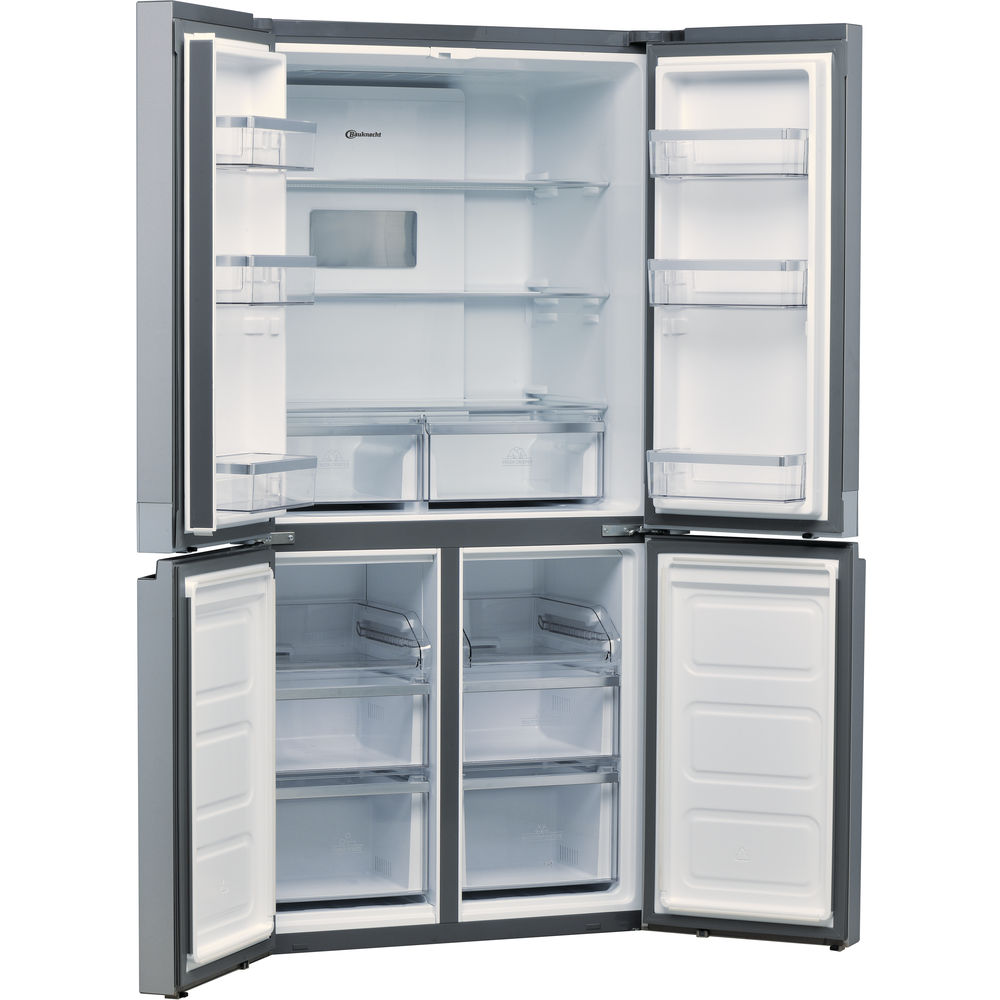 Bauknecht Side by Side amerikanischer Kühlschrank: Farbe ...