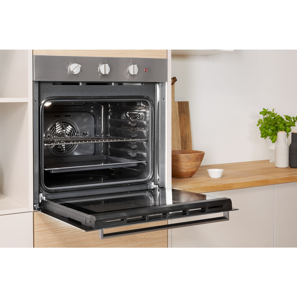 Indesit Aria IFW 6330 IX UK Electric Single Built-in Oven in Stainless Steel