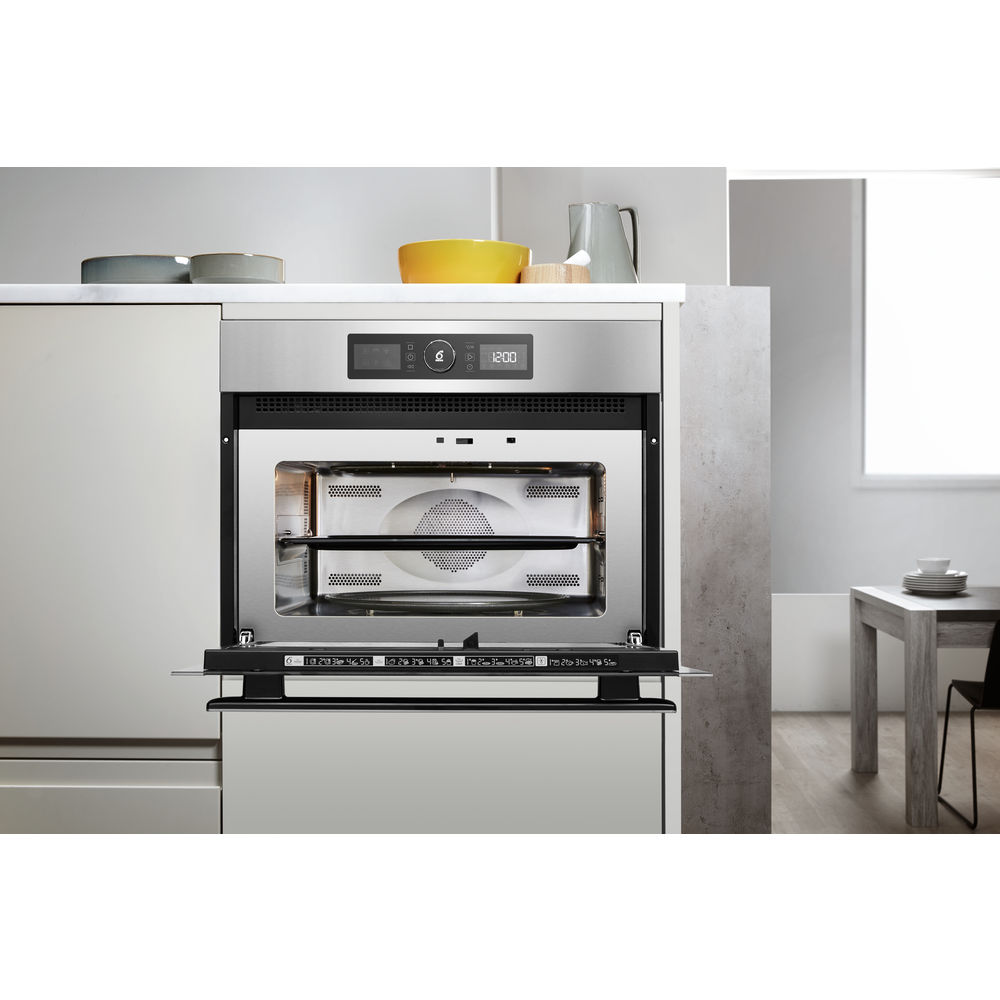 Whirlpool built in microwave oven: in Stainless Steel - AMW 9615/IX UK