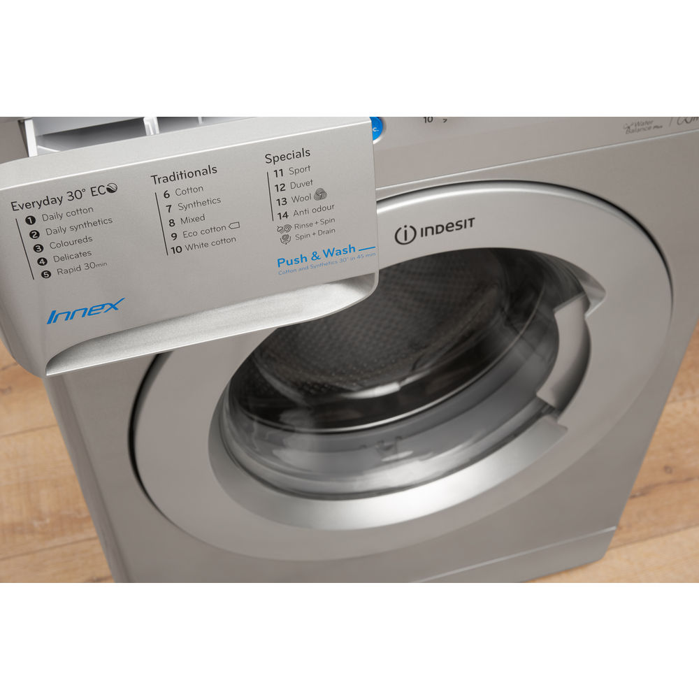 Indesit Innex Bwd 71453 S Washing Machine In Silver Bwd 71453 S Uk