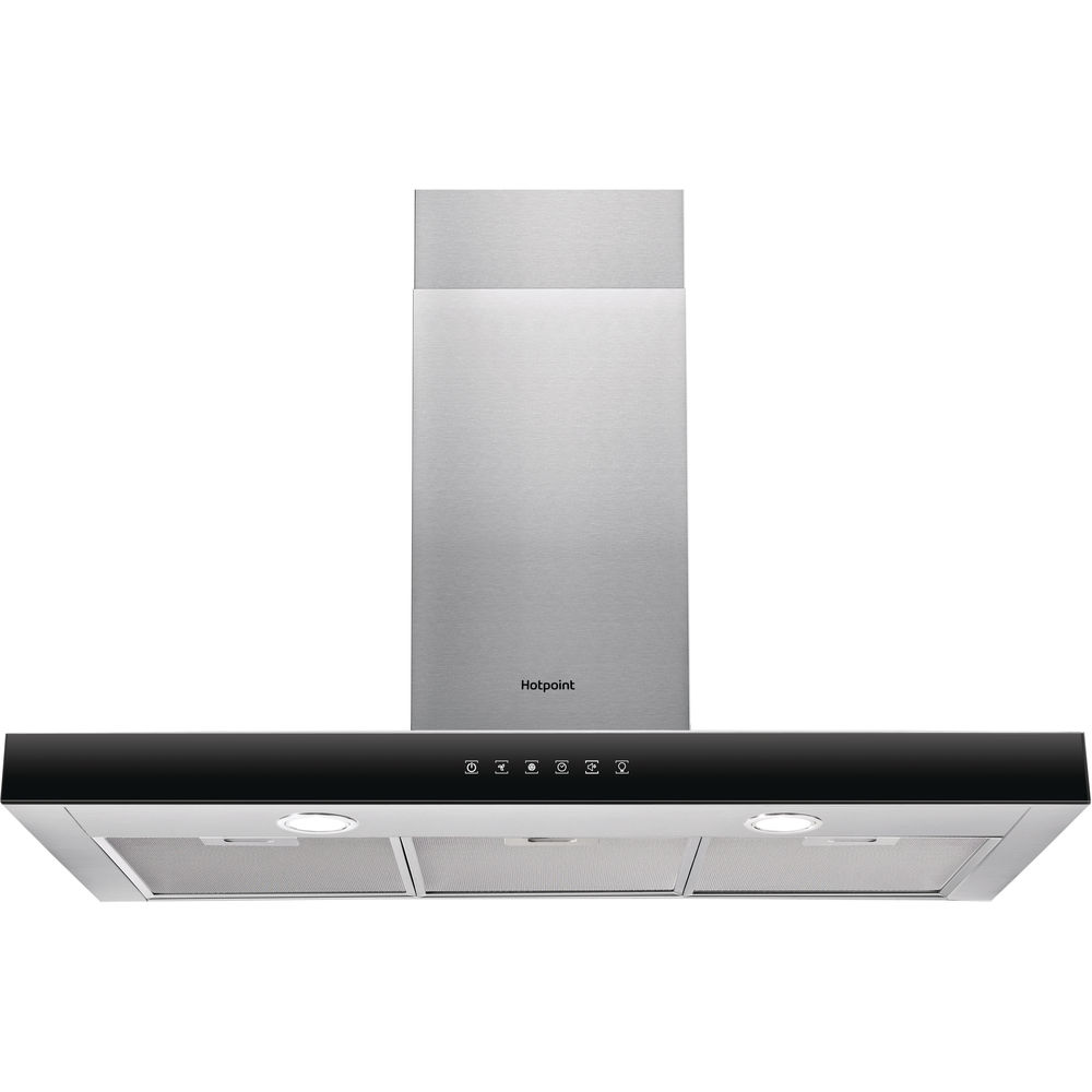 Hotpoint wall mounted cooker hood 90cm PHBS9.8FLTIX Hotpoint