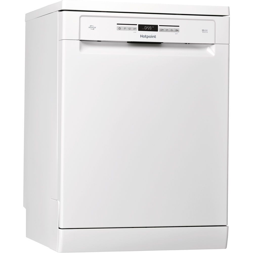  Hotpoint  dishwasher full size white HFO 3O32 WG C UK 