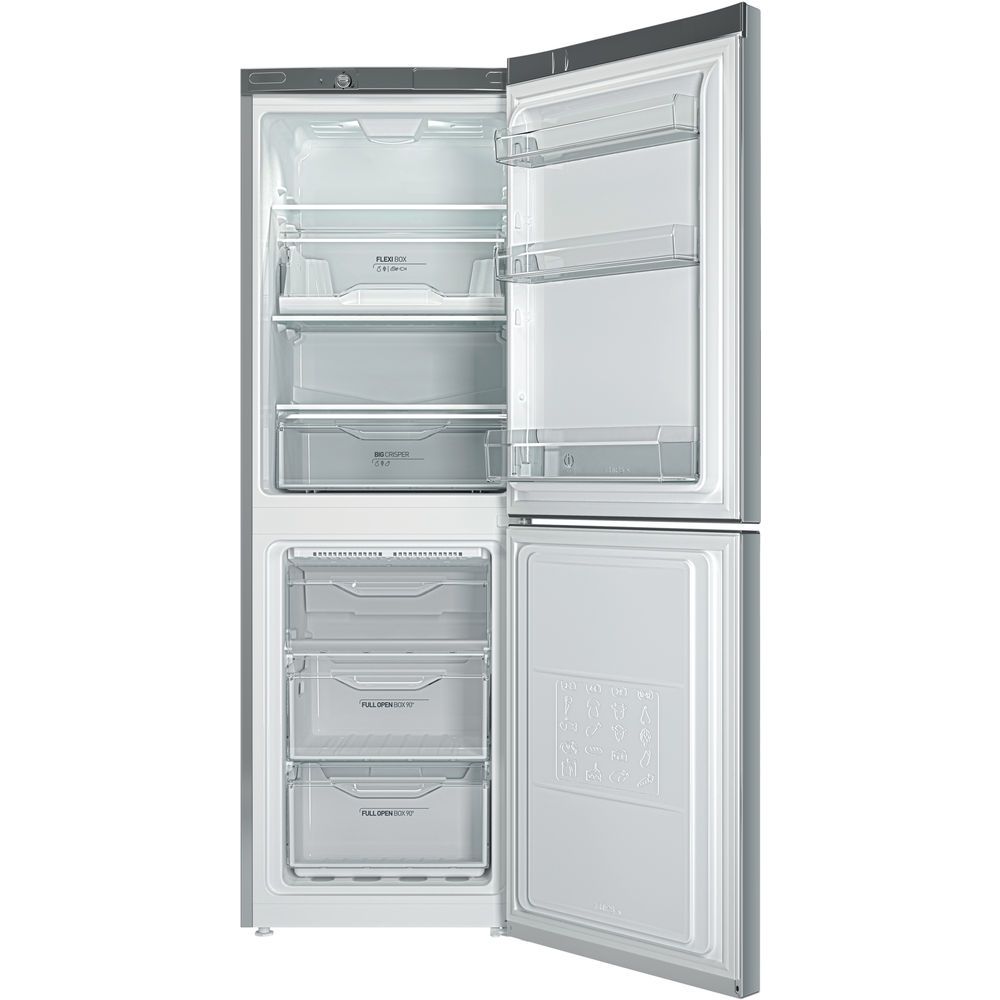 indesit slimline fridge freezer