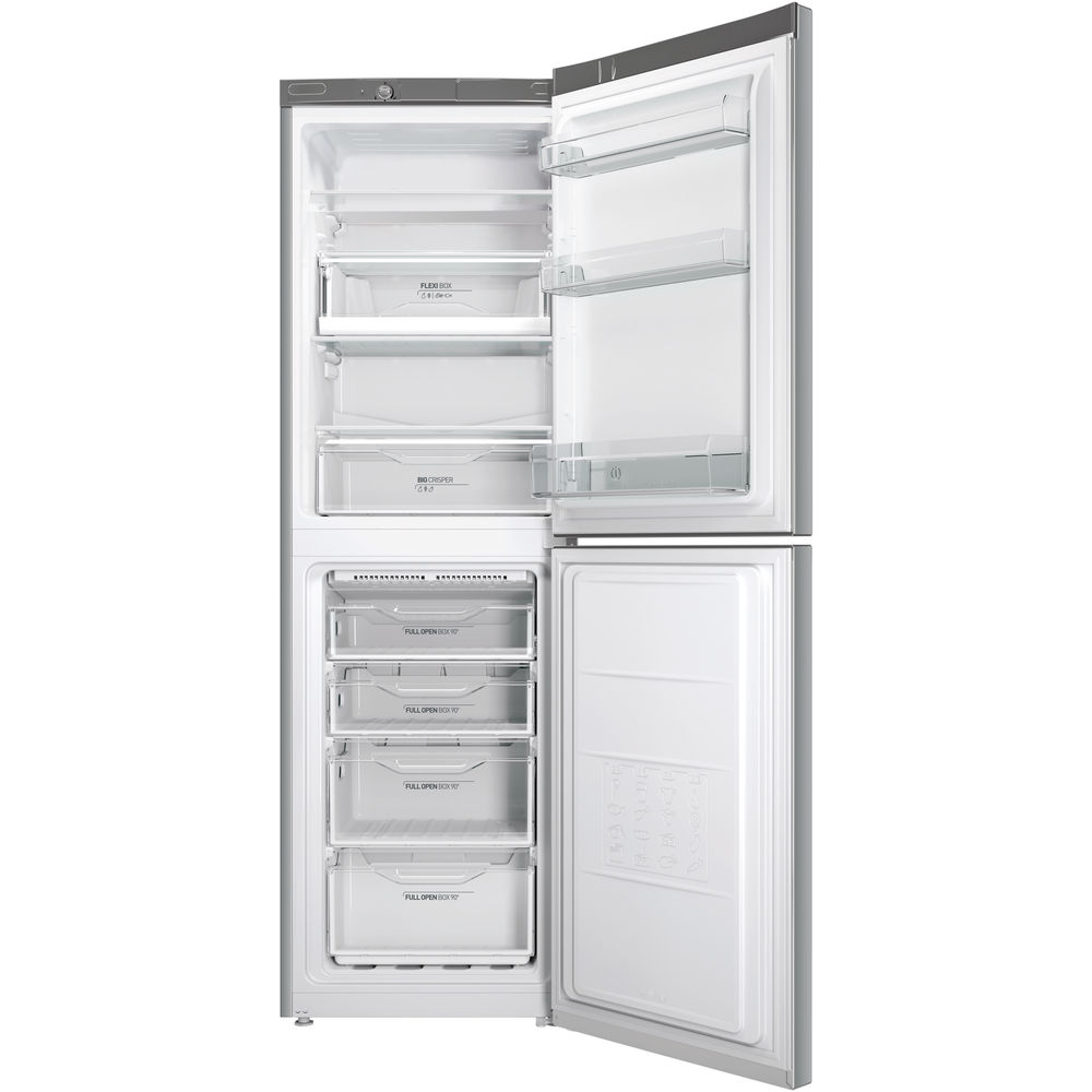 Indesit Ld85 F1 S Fridge Freezer In Silver Ld85 F1 S 1