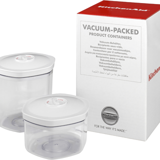 2 BOÎTES DE CONSERVATION DES ALIMENTS SOUS-VIDE KVB 001